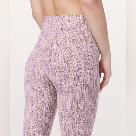 Lululemon Wunder Under High-Rise 7/8 Tight *Full-On Luon 25" Arrow Jacquard - Picture 8 of 12